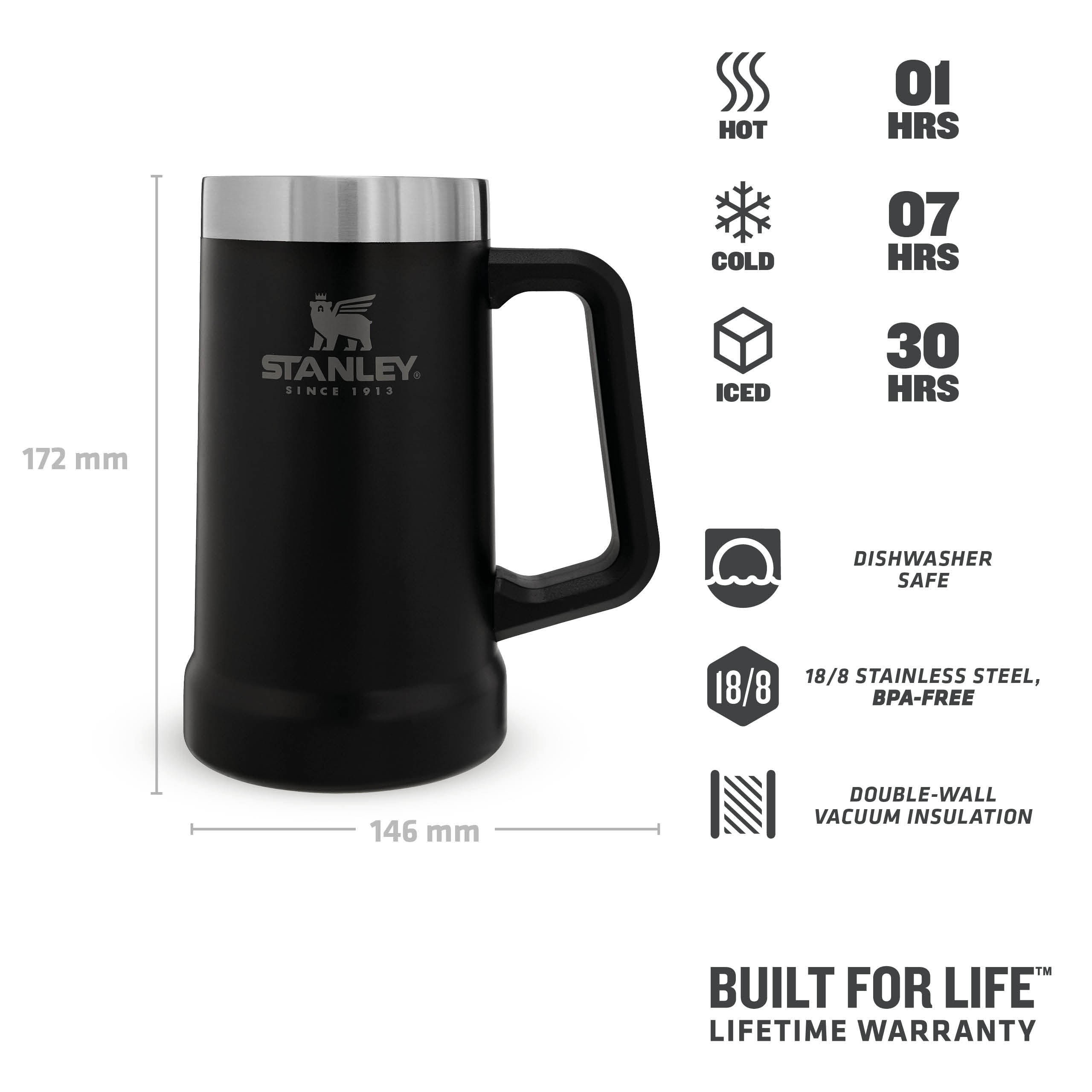 Adventure Big Grip Beer Stein | 0.70L