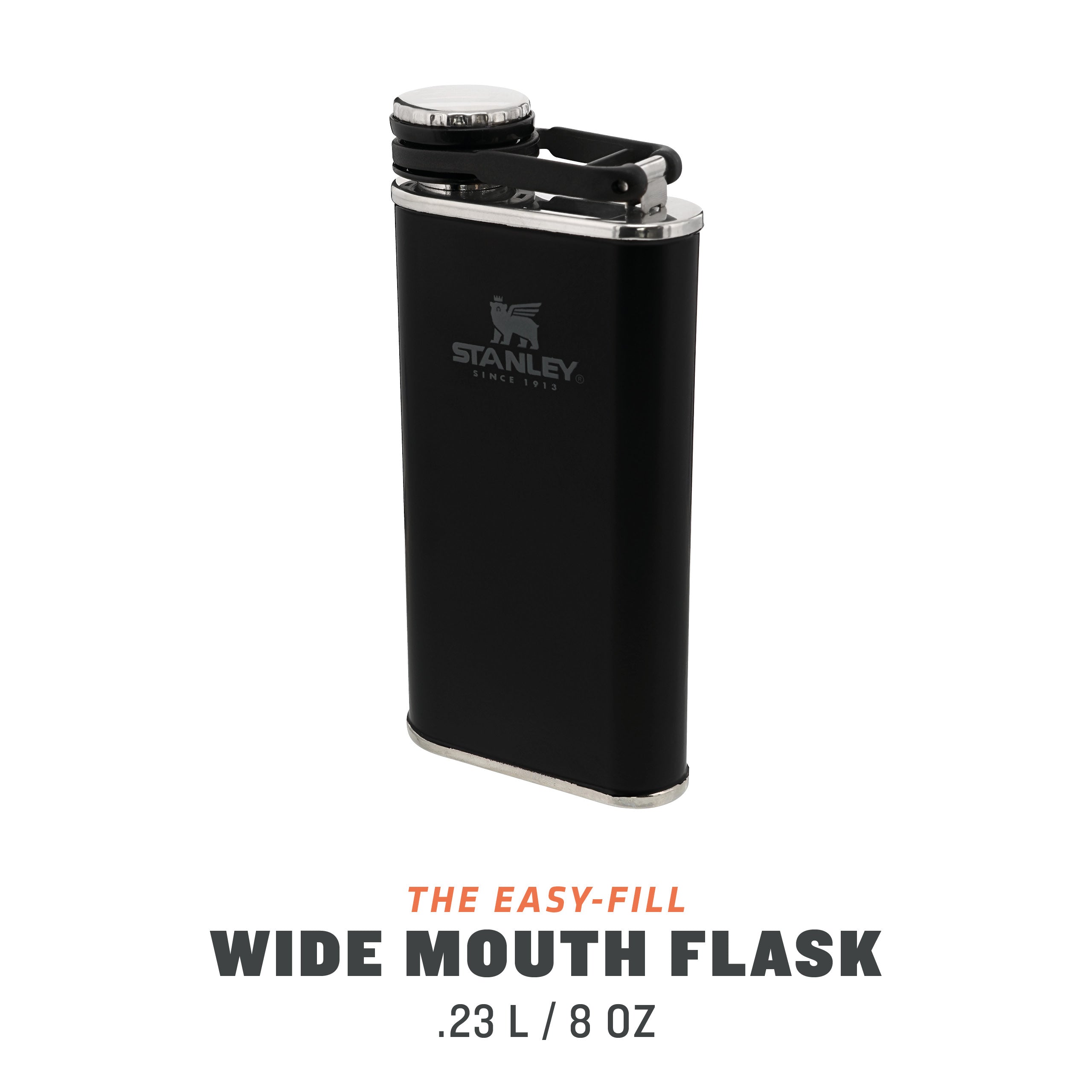 Classic Easy Fill Wide Mouth Flask | 0.23L