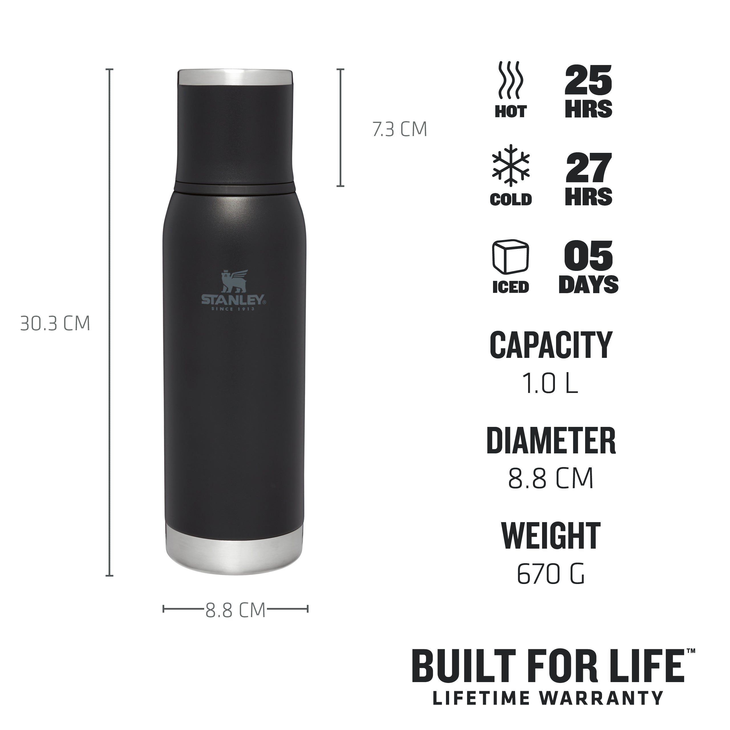 Adventure To-Go Bottle | 1L