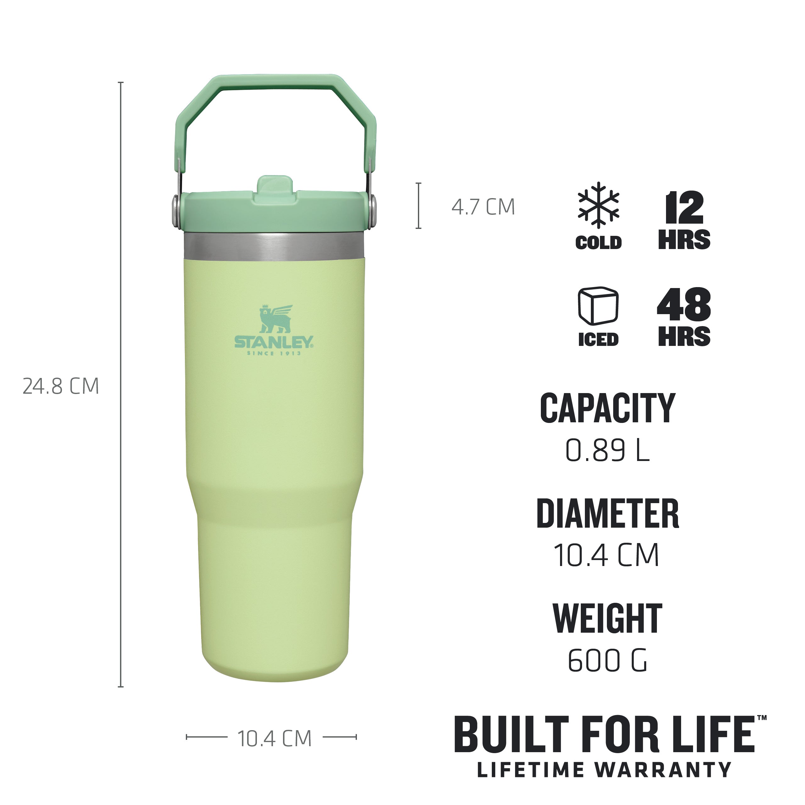 IceFlow Flip Straw Tumbler | 0.89L