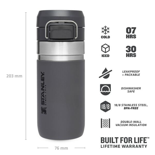 Go Quick Flip Water Bottle | 0.47L