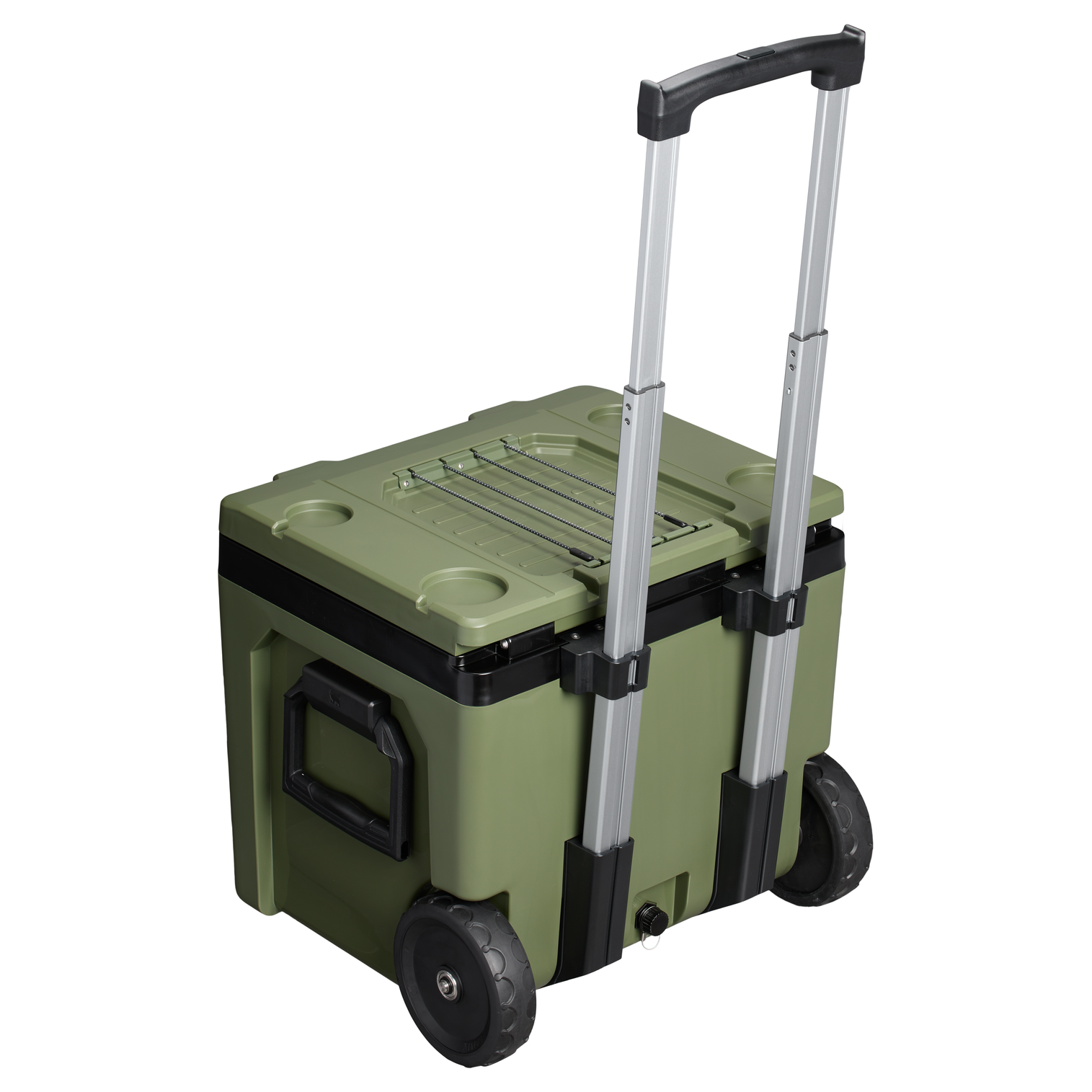 Easy-Carry Outdoor Wheeled Cooler | 47.3L