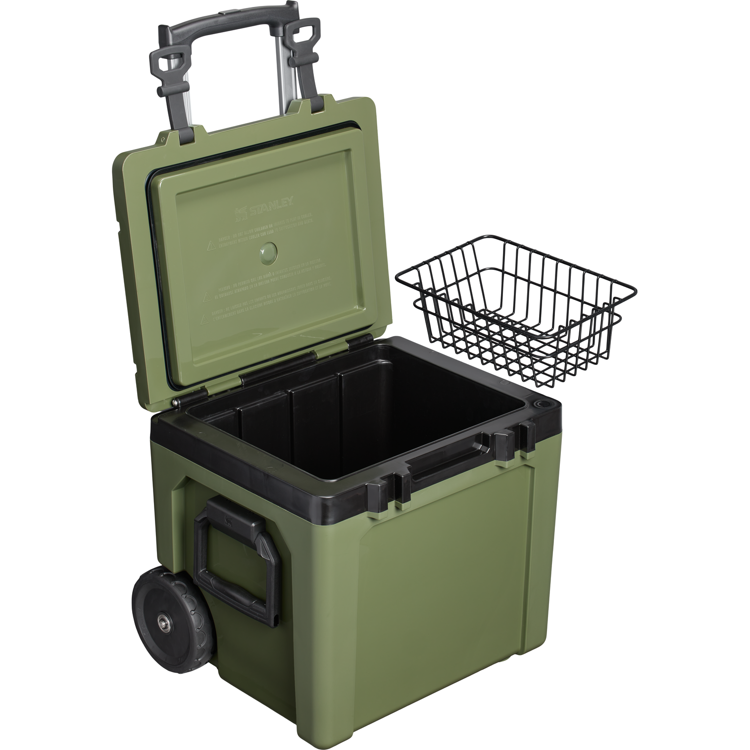 Easy-Carry Outdoor Wheeled Cooler | 47.3L